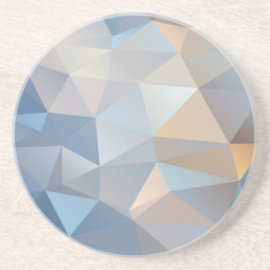 Dessous De Verre En Grès Motif abstrait frais de triangle