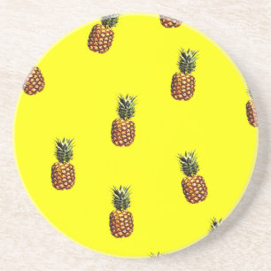 Dessous De Verre En Grès motif ananas