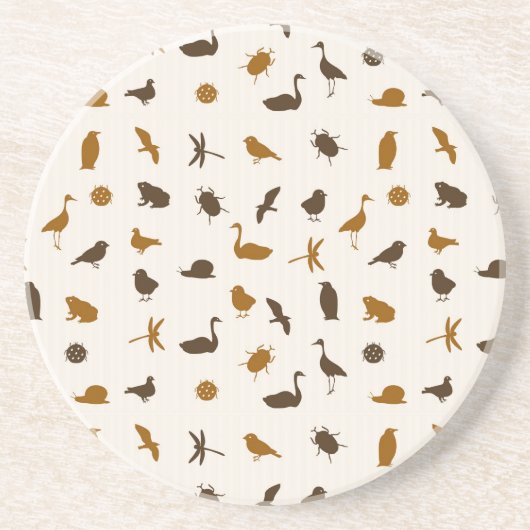 Dessous De Verre En Grès Motif animal 2 (Devant)