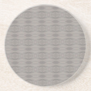 Dessous De Verre En Grès Motif Aztèque gris