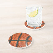 Dessous De Verre En Grès Motif de basket-ball (Côté)