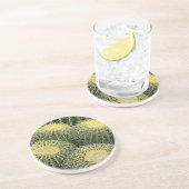Dessous De Verre En Grès Motif de cactus (Côté)