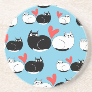 Dessous De Verre En Grès Motif de chat