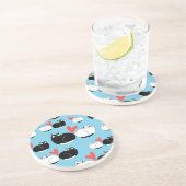Dessous De Verre En Grès Motif de chat (Côté)