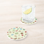 Dessous De Verre En Grès Motif de cuisine (Côté)