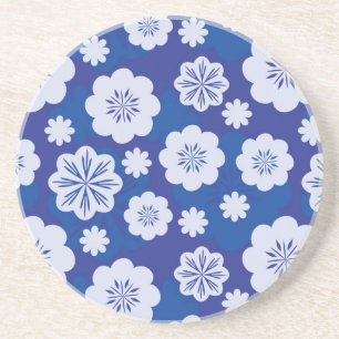Dessous De Verre En Grès motif de fleur