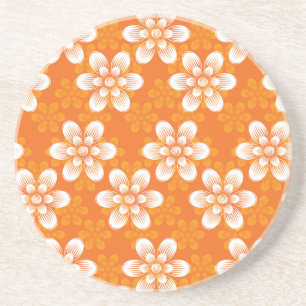 Dessous De Verre En Grès Motif de fleurs