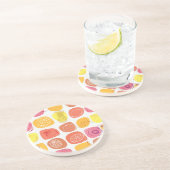 Dessous De Verre En Grès Motif de fruit (Côté)