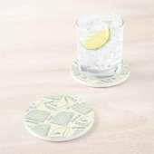 Dessous De Verre En Grès Motif de livre (Côté)