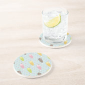 Dessous De Verre En Grès Motif de milkshake (Côté)