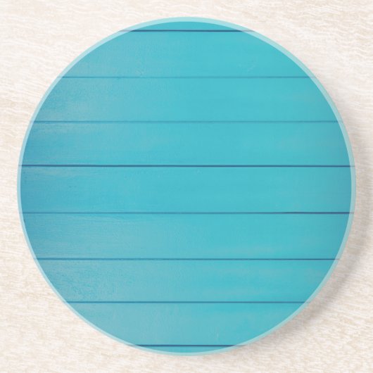 Dessous De Verre En Grès Motif de mur peint texturé vert turquoise (Devant)