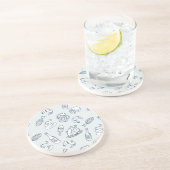 Dessous De Verre En Grès Motif de nourriture (Côté)