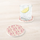 Dessous De Verre En Grès motif de papillon (Côté)