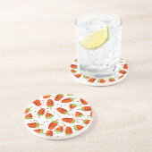 Dessous De Verre En Grès Motif de pastèque (Côté)