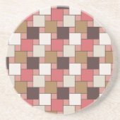 Dessous De Verre En Grès Motif de pesage citrouille (Devant)