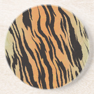 Dessous De Verre En Grès Motif de tigre