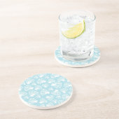 Dessous De Verre En Grès Motif d'été (Côté)