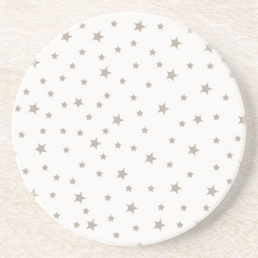 Dessous De Verre En Grès Motif d'étoiles (Devant)