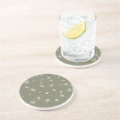 Dessous De Verre En Grès Motif d'étoiles (Côté)