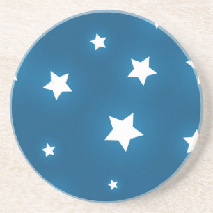 Dessous De Verre En Grès Motif d'étoiles