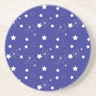 Dessous De Verre En Grès Motif d'étoiles