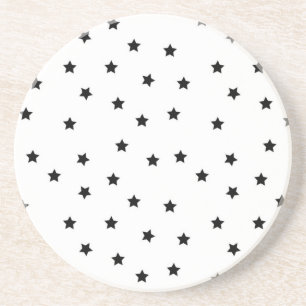 Dessous De Verre En Grès Motif d'étoiles