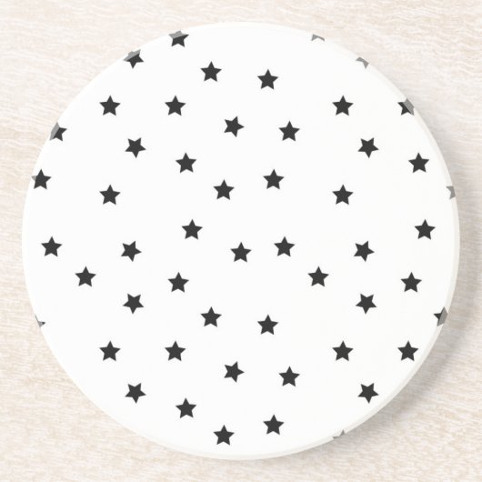 Dessous De Verre En Grès Motif d'étoiles (Devant)