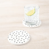 Dessous De Verre En Grès Motif d'étoiles (Côté)
