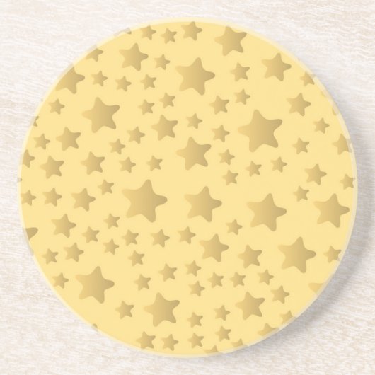 Dessous De Verre En Grès Motif d'étoiles (Devant)
