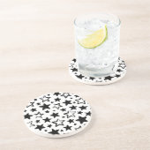 Dessous De Verre En Grès Motif d'étoiles (Côté)