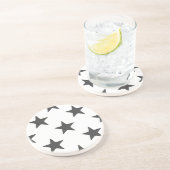 Dessous De Verre En Grès Motif d'étoiles (Côté)