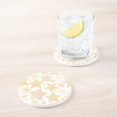 Dessous De Verre En Grès Motif d'étoiles (Côté)