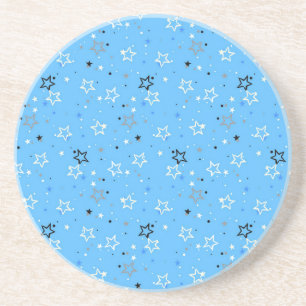 Dessous De Verre En Grès Motif d'étoiles