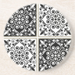 Dessous De Verre En Grès Motif en céramique