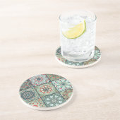 Dessous De Verre En Grès Motif en céramique (Côté)