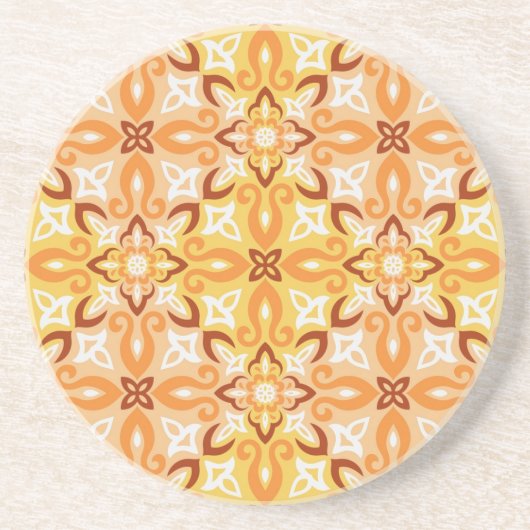 Dessous De Verre En Grès Motif en céramique (Devant)