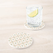 Dessous De Verre En Grès Motif en céramique (Côté)