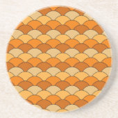 DESSOUS DE VERRE EN GRÈS MOTIF EN FORME D'OEUF (Devant)