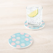 Dessous De Verre En Grès Motif en pastel intelligent (Côté)