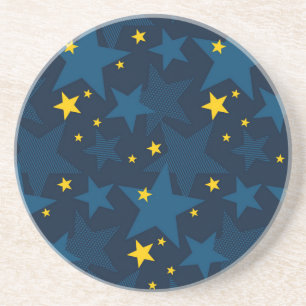 Dessous De Verre En Grès Motif étoiles