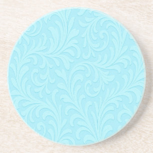 Dessous De Verre En Grès motif floral rétro