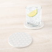 Dessous De Verre En Grès Motif géométrique islamique (Côté)