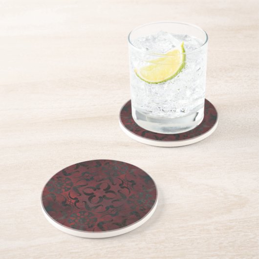 Dessous De Verre En Grès motif gothique (Côté)