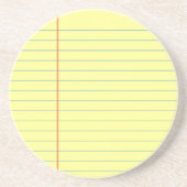 Dessous De Verre En Grès Motif juridique (Devant)