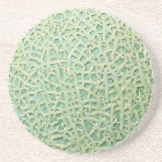Dessous De Verre En Grès motif melon (Devant)