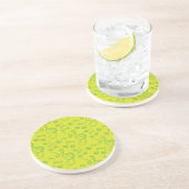 Dessous De Verre En Grès Motif musical (Côté)