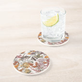 Dessous De Verre En Grès Motif Sea Life 2 (Côté)