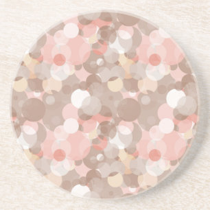 Dessous De Verre En Grès Motif simple - cercles