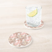 Dessous De Verre En Grès Motif simple - cercles (Côté)