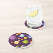 Dessous De Verre En Grès Motif spatial (Côté)